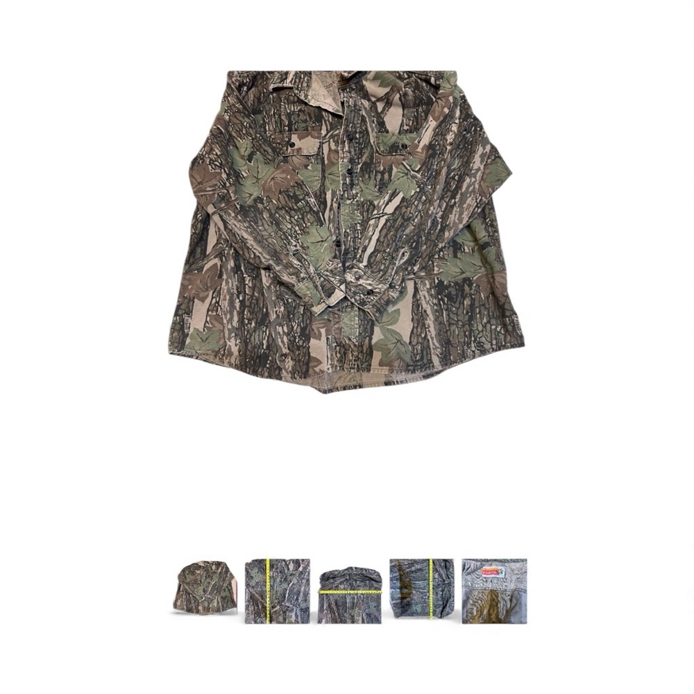 Vintage Winchester camo shirt